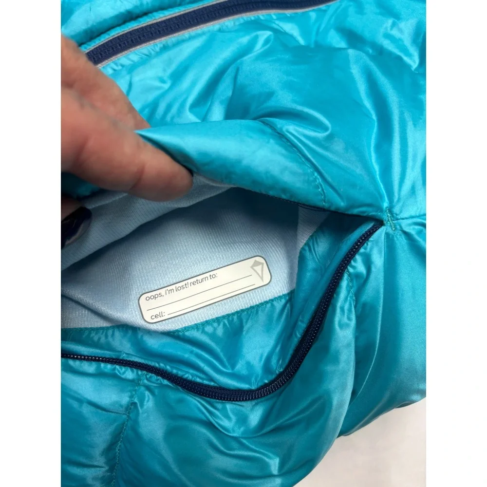 Ivivva | Lululemon Kids' Line | Puffer Vest | Reversible | Teal+Navy| Kids 14‎
